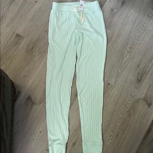 Mint green joggers. Super soft. Size 14-16 Gap kid